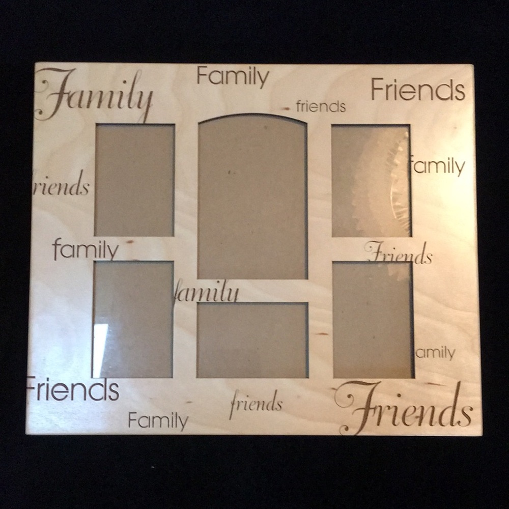 Lasercraft Family and Friends Photo Frame